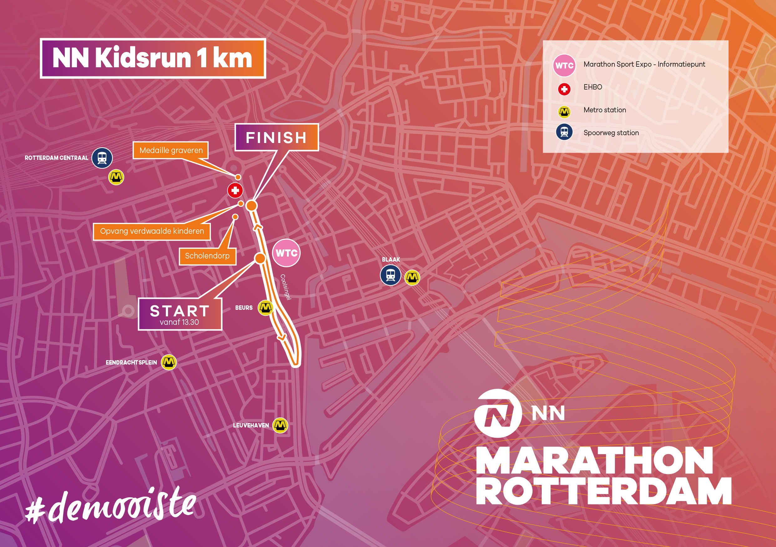 NN Marathon Rotterdam 2024 - NN Kidsrun 1km