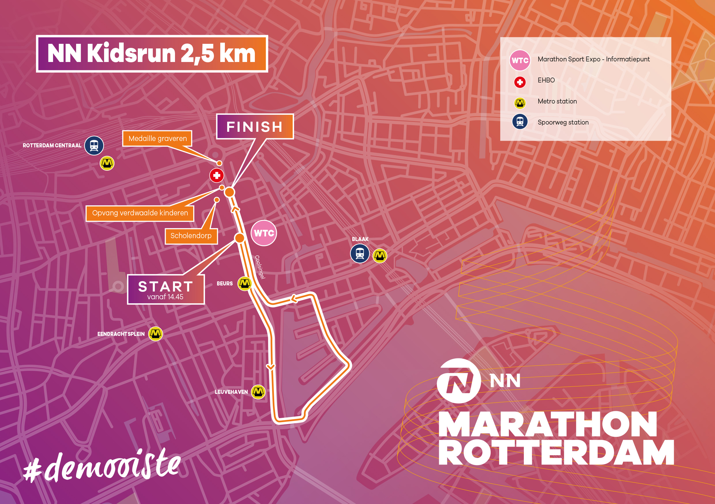 NN Marathon Rotterdam 2024 - NN Kidsrun 2,5km