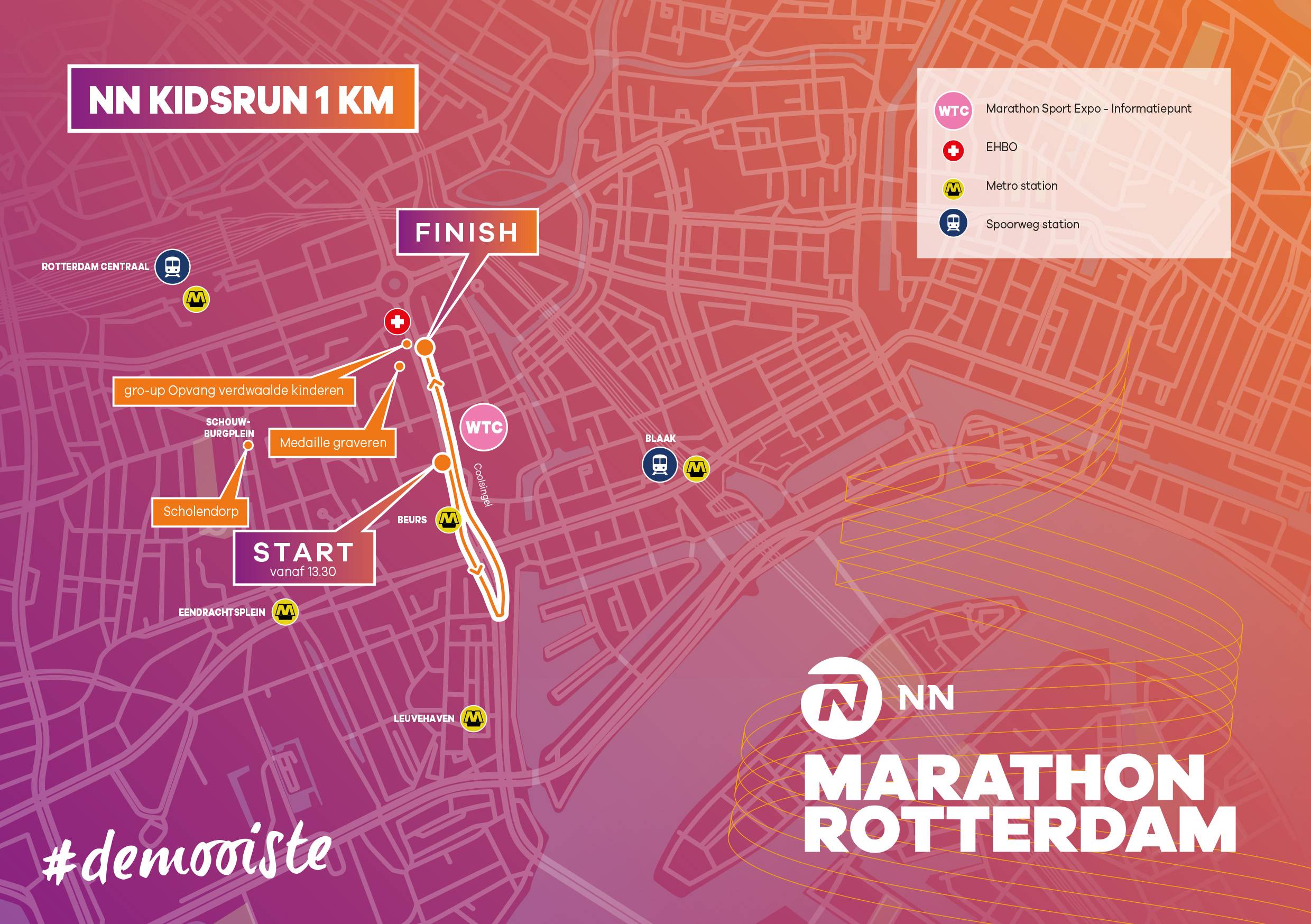 Courses NN Marathon Rotterdam