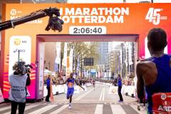 Eerst Nederlandse man NN Marathon Rotterdam 2026 , Filmon Tesfu.