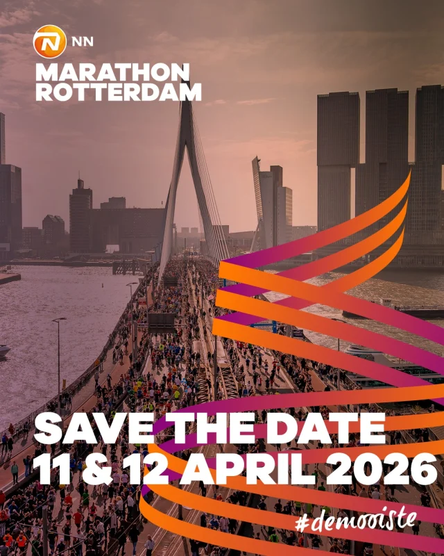 📅 𝟭𝟭 & 𝟭𝟮 𝗔𝗣𝗥𝗜𝗟 𝟮𝟬𝟮𝟲: 𝗡𝗡 𝗠𝗔𝗥𝗔𝗧𝗛𝗢𝗡 𝗥𝗢𝗧𝗧𝗘𝗥𝗗𝗔𝗠 

🇳🇱 Wil jij er volgend jaar bij zijn? Blijf op de hoogte via de link-in-bio 🔗

🇬🇧 Do you want to be there next year? Keep up-to-date via link-in-bio 🔗

#nnmarathonrotterdam #demooiste #marathon #rotterdam